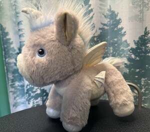 Olli Ella Dinkum Unicorn Glimmer - Poseable Magnetic Plush Stuffed Animal Kids